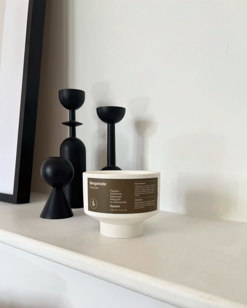 Bougie céramique objet déco