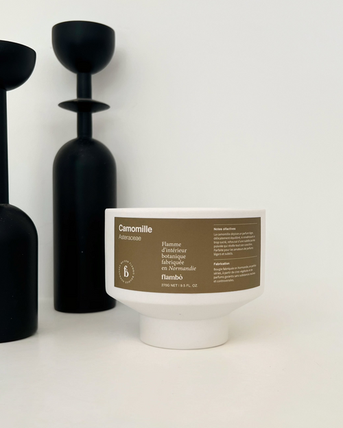 Bougie céramique parfum origine naturelle